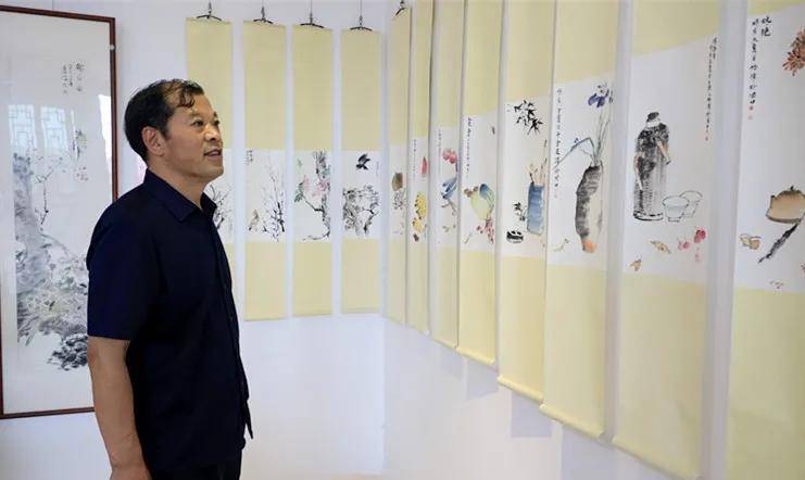 匡庐|荷香墨韵－羲皇故都书画名家十六人作品邀请展