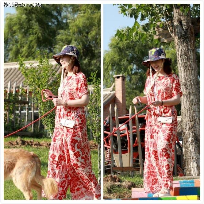 身材|周海媚穿的也太花了，衣服保守还华丽，一般人真欣赏不来