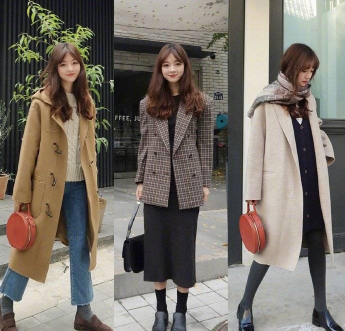 感觉|这位小个子妈妈的秋冬温暖穿搭，轻熟与少女感平衡，时髦又减龄