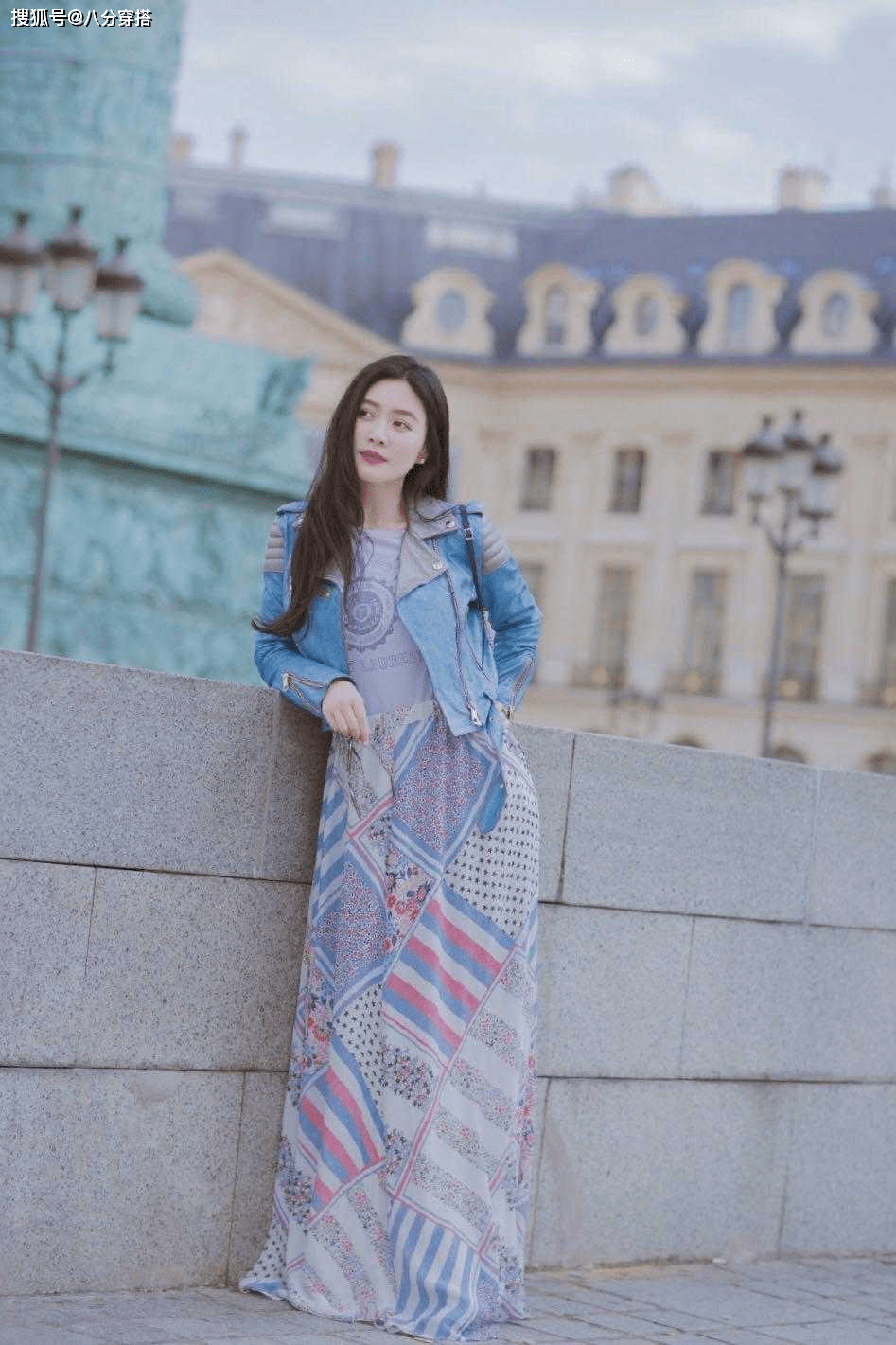 套装|田海蓉可真随意,穿绿色睡衣套装慵懒随性,难掩浑身“贵妇范”