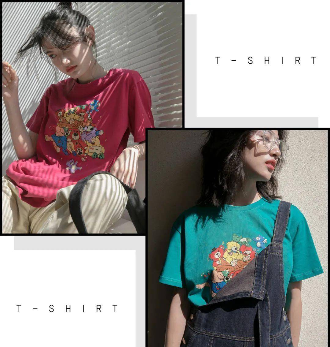 奶油色|T恤这么穿又土又显胖！第二种你一定有，赶紧扔掉！