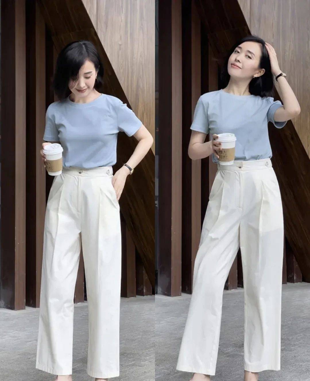 感觉|40岁女人扔掉“黑裤子”，选择这4条裤子，百搭还洋气