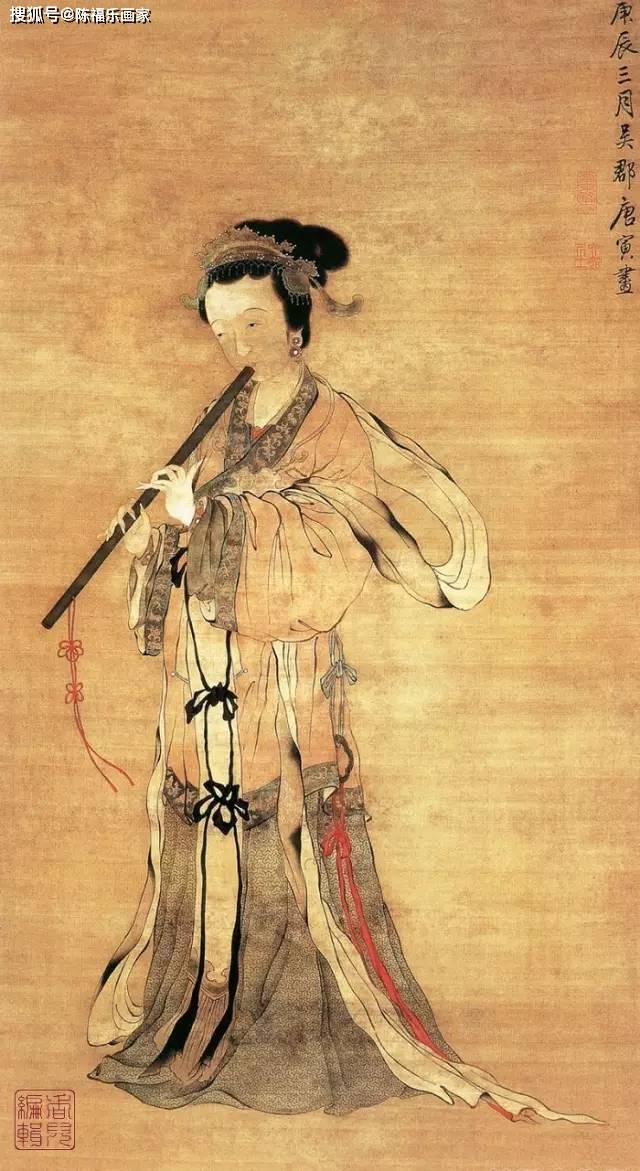 唐伯虎：世人只知点秋香，却不知我曾画画时！_唐寅