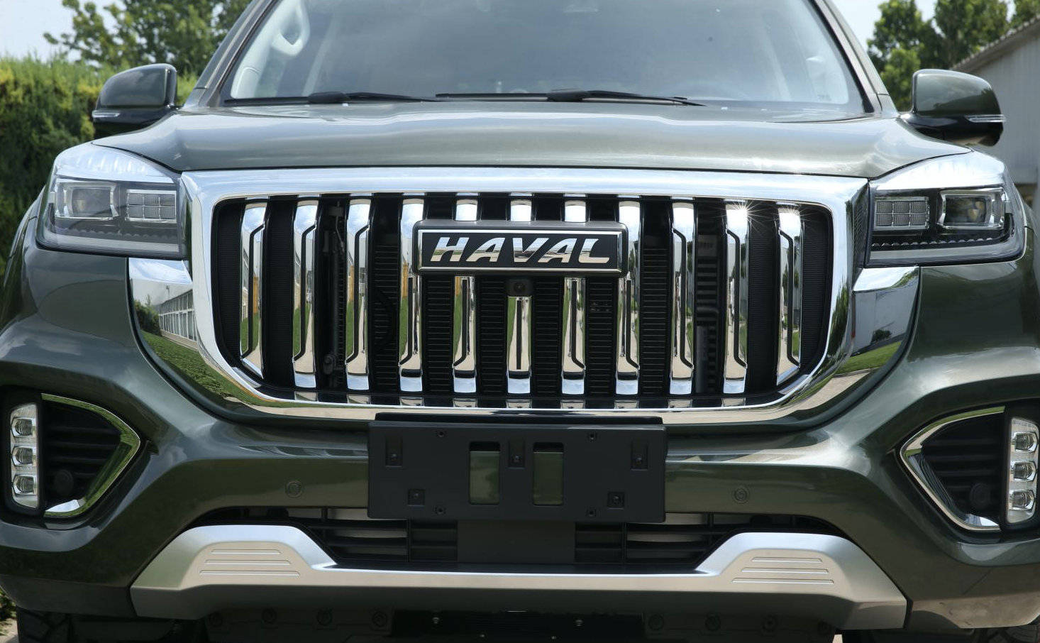 前脸大改新款哈弗h9谍照曝光内饰细节升级