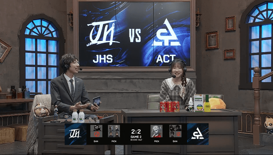 双方|第五人格2021IVL夏季赛常规赛JHS vs ACT第二局