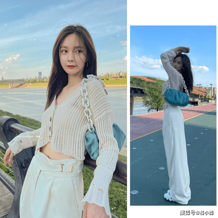 亮点|“沈梦辰”不愧是海涛准媳妇,171身高穿薄荷绿纱裙,又美出圈了