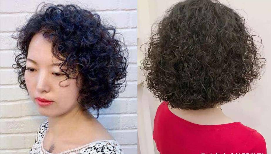 卷发|老年人烫发，避开这三个容易显老的细节，既显年轻又有气质