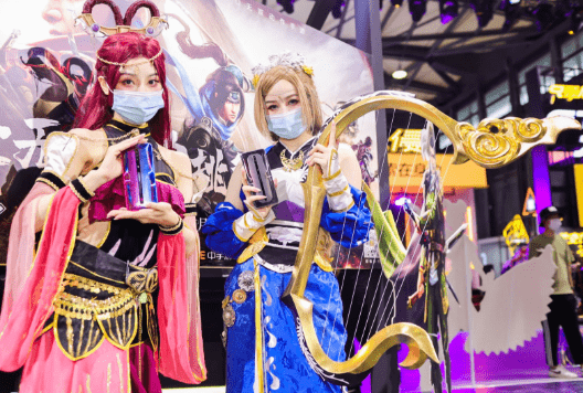 竞技与颜值兼具2021chinajoy红魔主题馆再掀年轻风暴