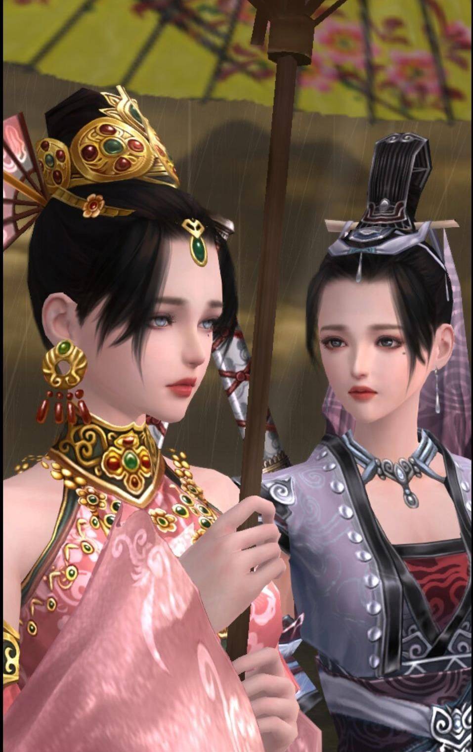 剑网三怀旧服:白月光剑茗套,除出眉间雪滤镜,布料质感也很用心_玩家