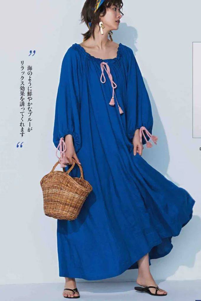 廓形|连衣裙,大一点更时髦!