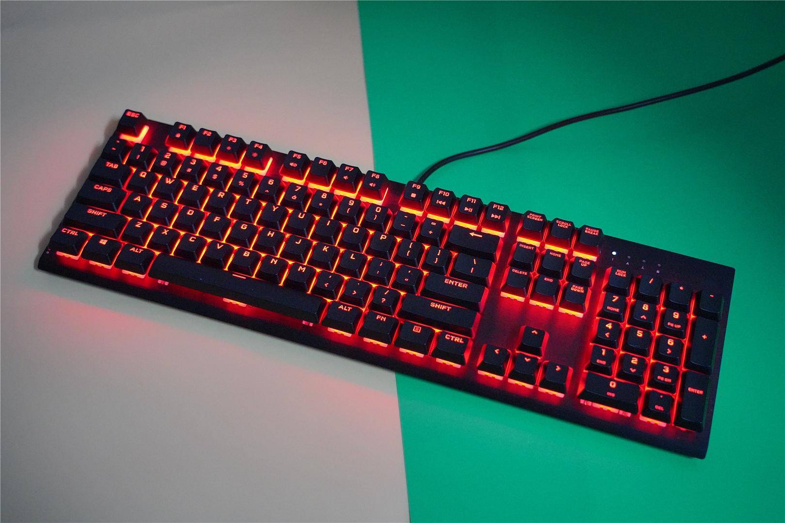 新轴体,新设计——海盗船k60 pro游戏机械键盘使用分享_驱动