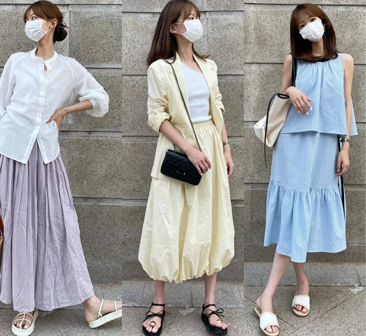 西裤|夏季衣服再多不如会搭，不信看她用实用款穿出好气质，优雅又时尚