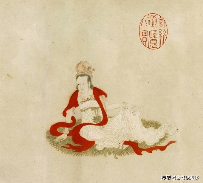 丁云鹏的五像观音图，董其昌为画作诗，估价超过2.5个亿_搜狐网