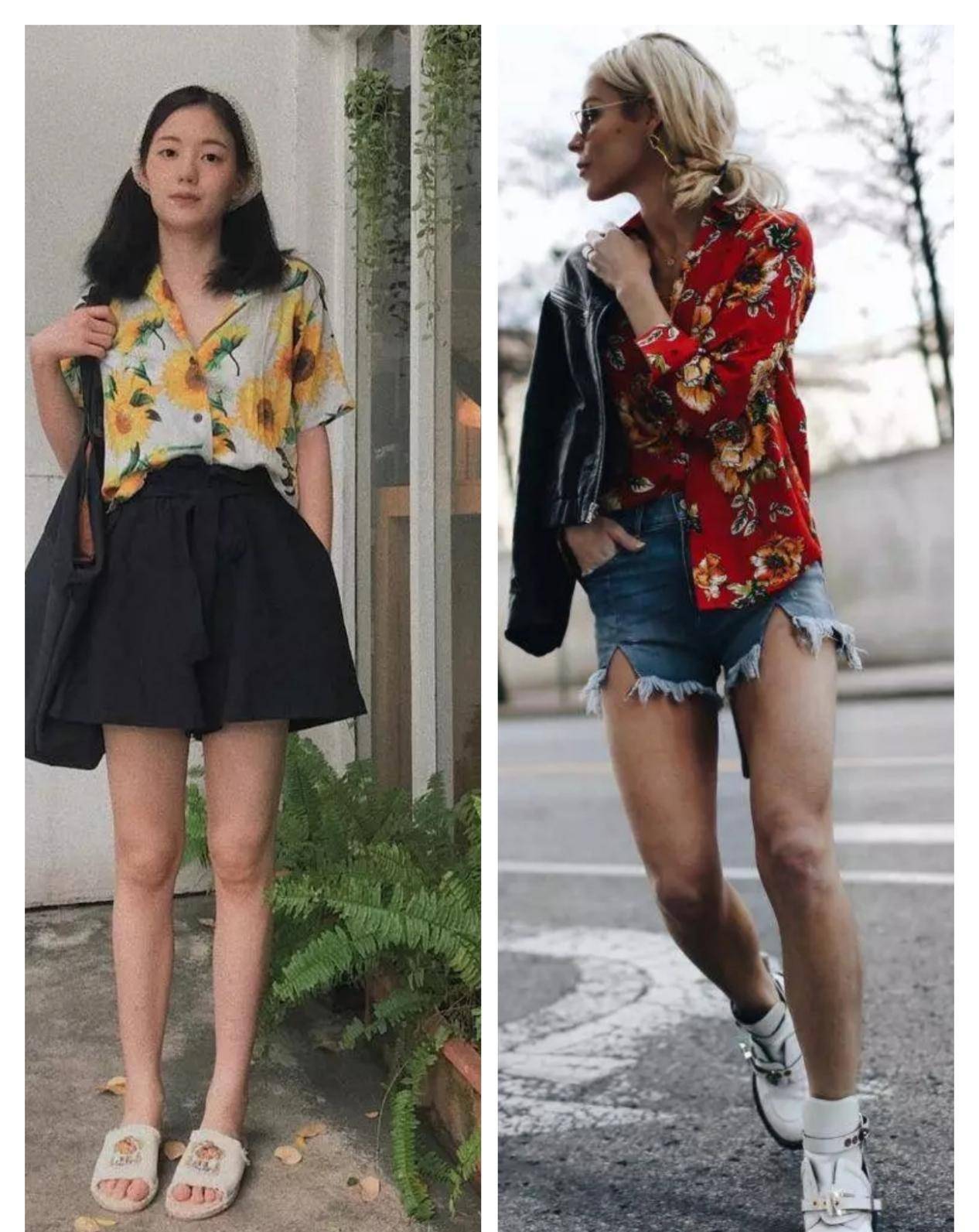 low|还穿白衬衫的你太low了，今年流行这样穿，“花蝴蝶”衬衫才有味
