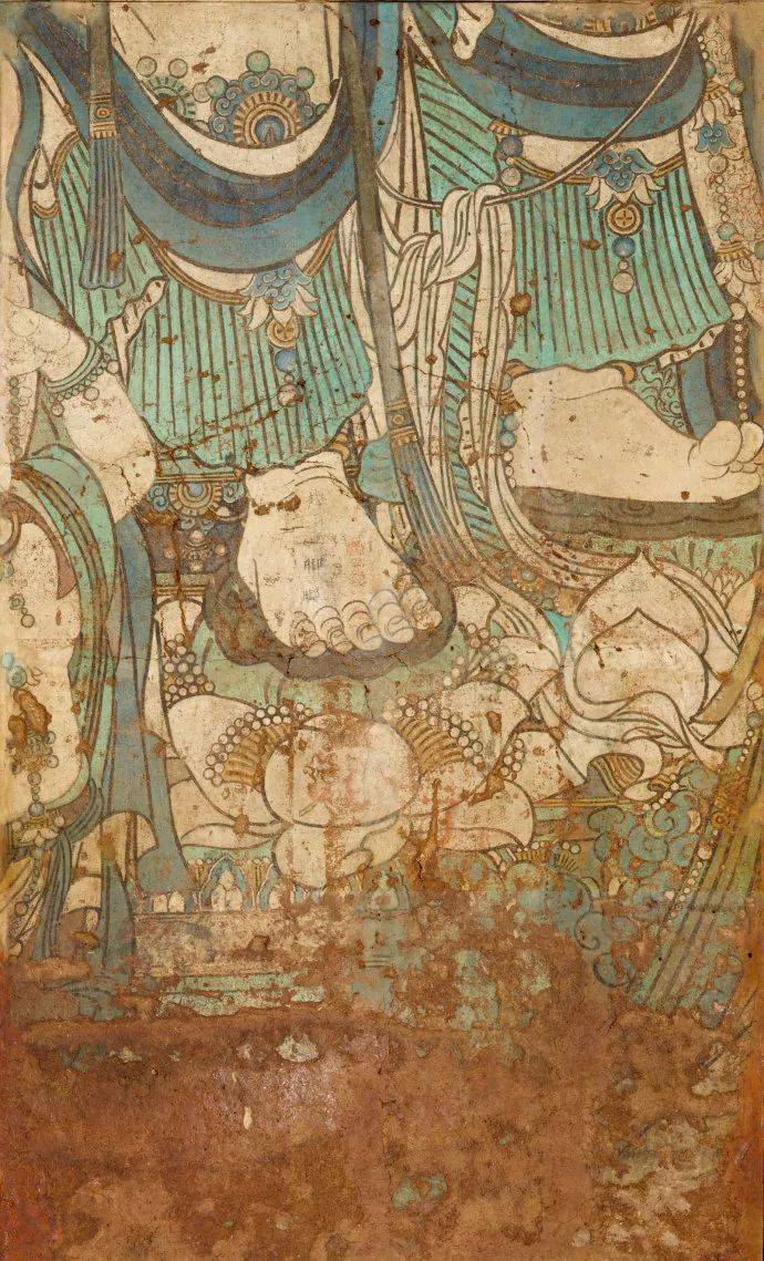 宾夕法尼亚大学博物馆藏广胜寺壁画药师佛会图