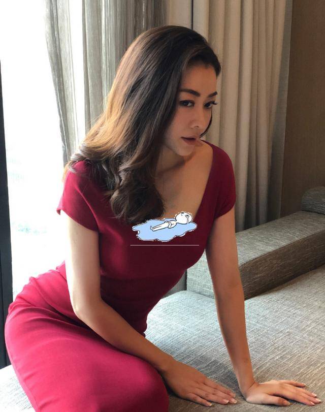 身材|郭富城前女友曲线感好强，穿简约裹身裙也有魅力，真是天生丽质