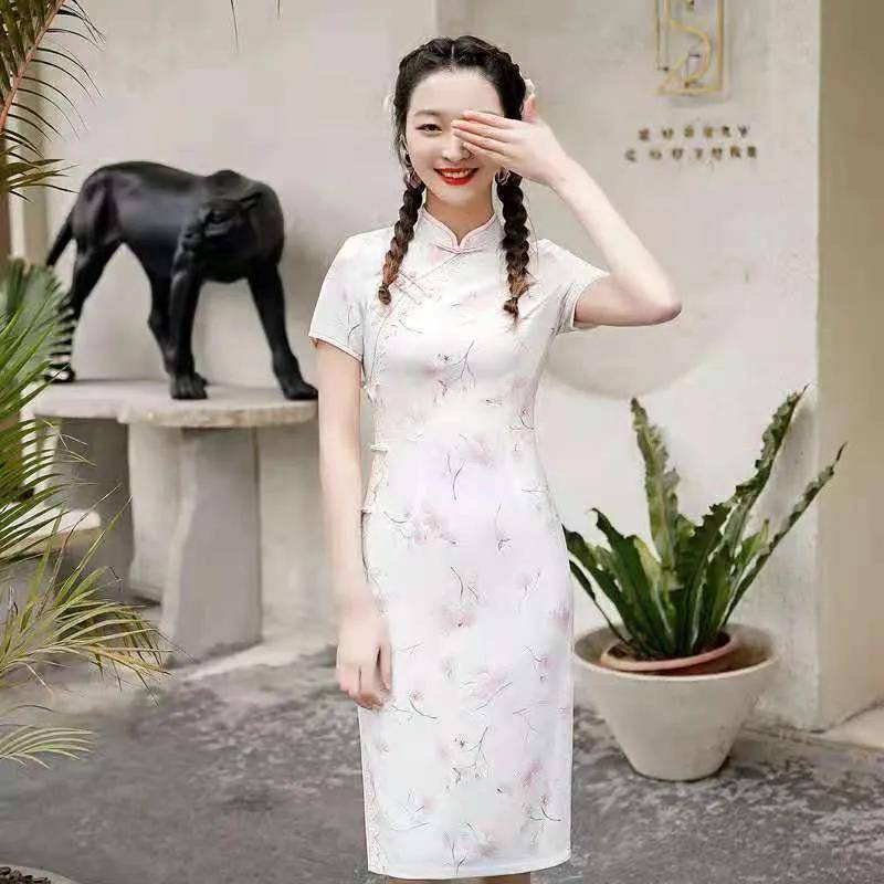 女子|春秋主流季,时尚气质棉麻改良旗袍,引领时代古典时尚的潮流!