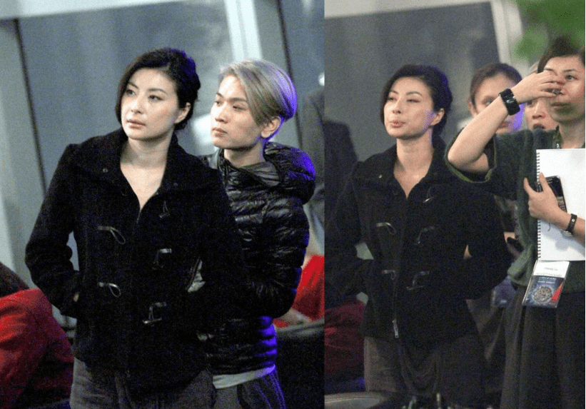 颜色|郭晶晶当了阔太也不摆谱，过夏穿普通羽绒服，裹着围巾更显亲切