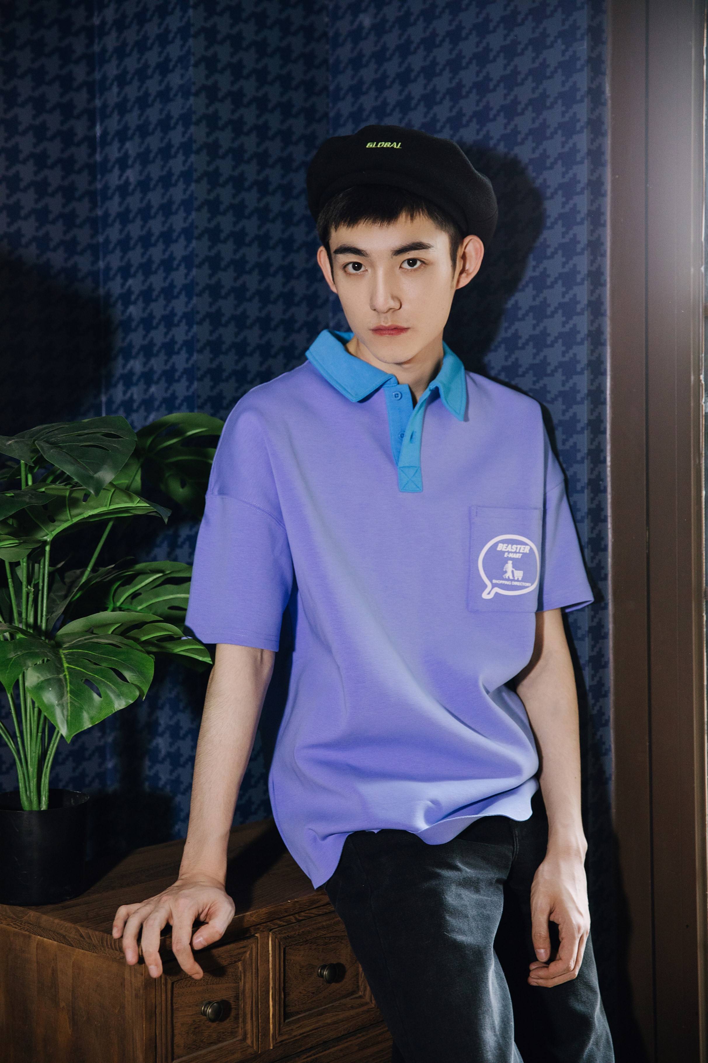 黑色|马浩东个性写真更新 勇敢坚定自我展露锋芒