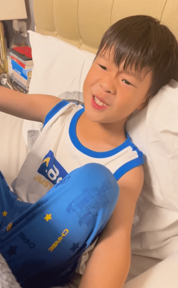 谢楠母子追奥运套路儿子说樊振东胖吴所谓秒变脸展超强求生欲