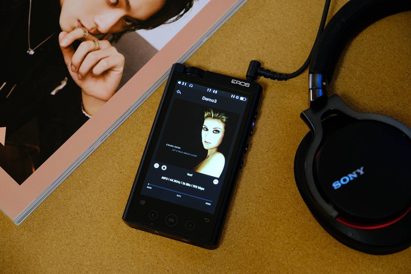 爱国者erosh05更纯粹更专注于声的hifi音乐播放器