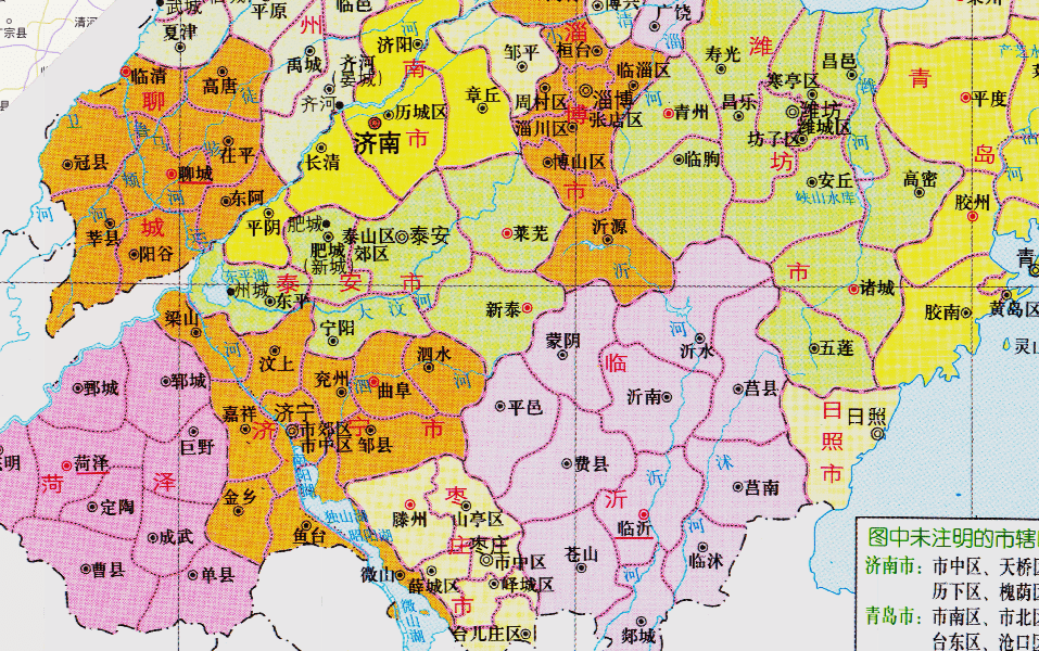 山東省的區劃調整16個地級市之一聊城市為何有11個區縣