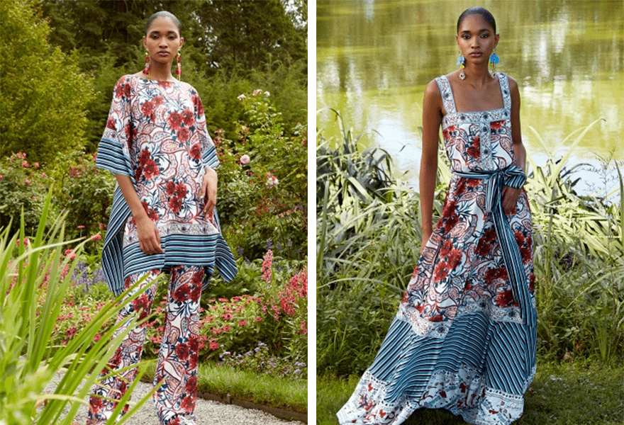 增加了|Badgley Mischka 2021春夏，荷叶边与夸张结合，日常非同一般