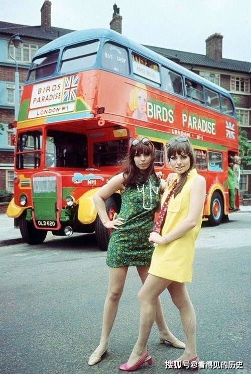 夏洛特兰普林|老照片 60年代英国伦敦的时尚 放到现在也不过时