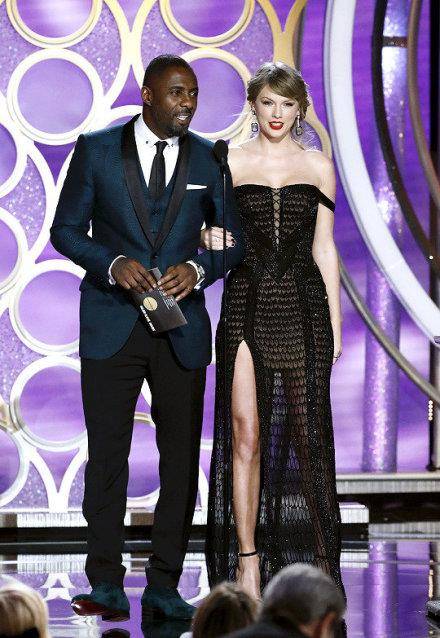 黑色|霉霉瘦了很多，大胆挑战黑色镂空长裙，换个发髻美得高贵优雅