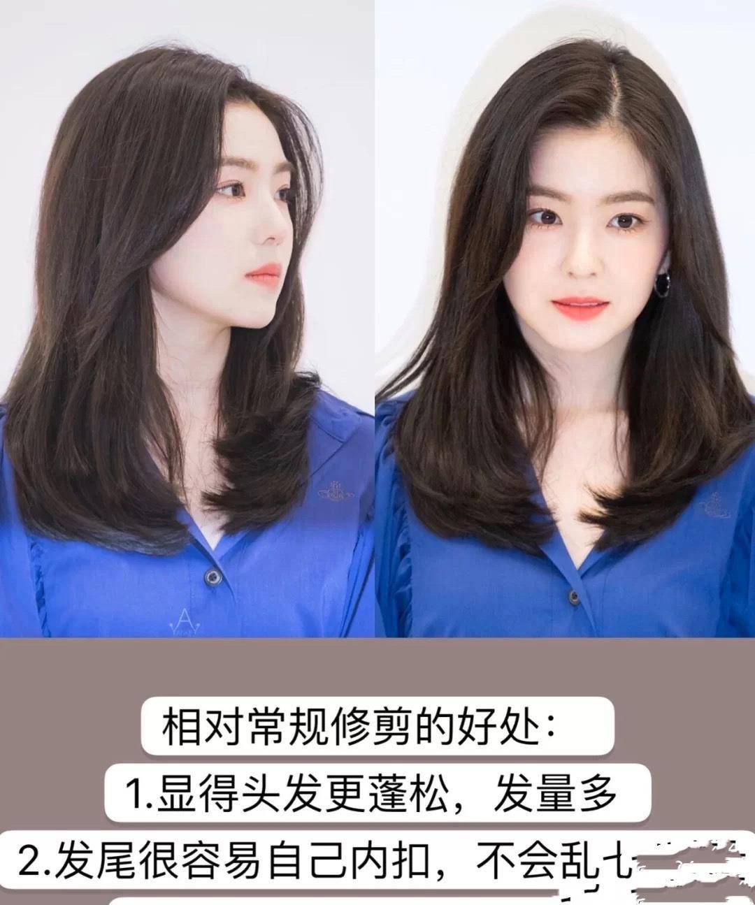 发型|长头发怎么修剪，掌握几个小步骤，你也能剪出好看的头发