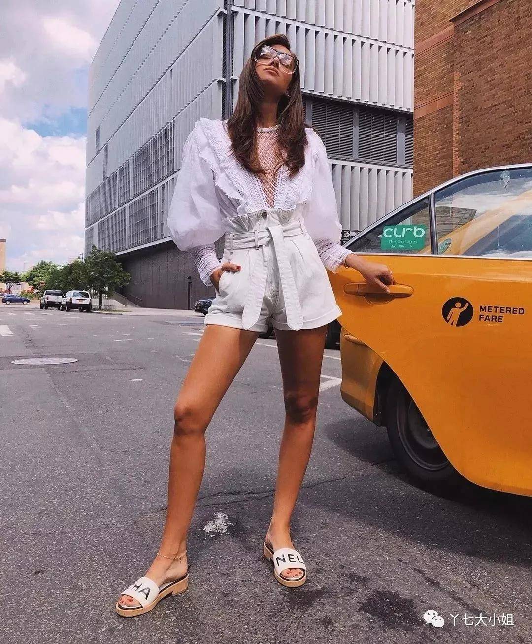 衬衣|衬衣+短裤＝夏季知性又帅气的时髦组合