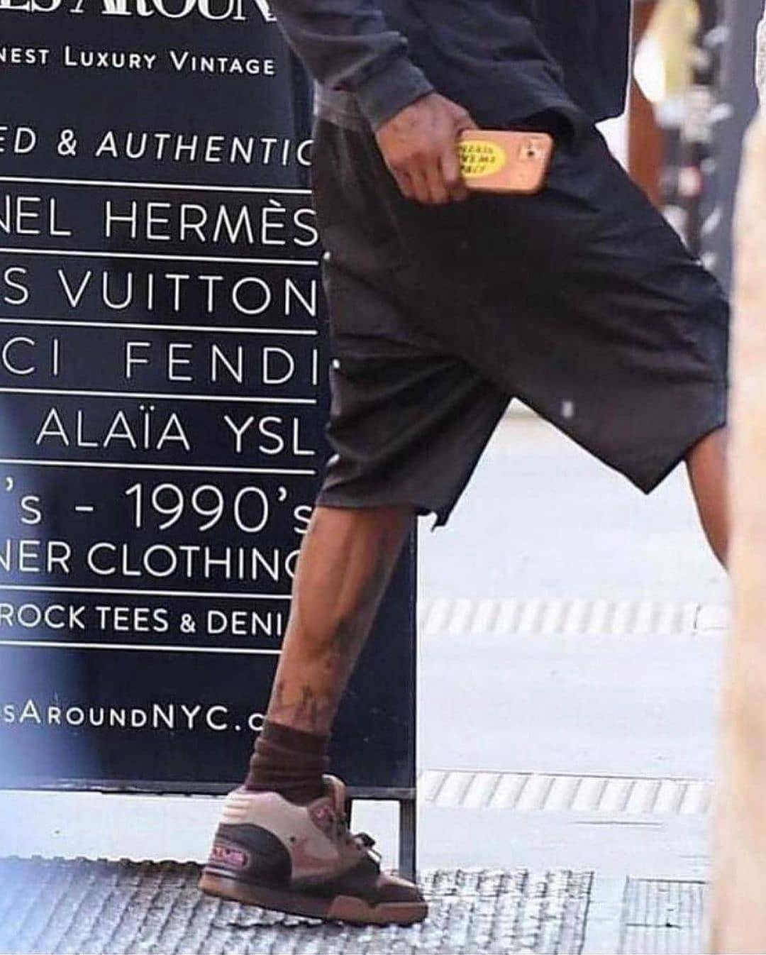 皮革|昨天上脚!今天曝光!TS x Nike 新反勾要来了!