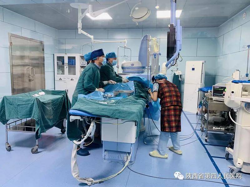 首例|陕西省第四人民医院神经内科完成首例锁骨下动脉闭塞再通术