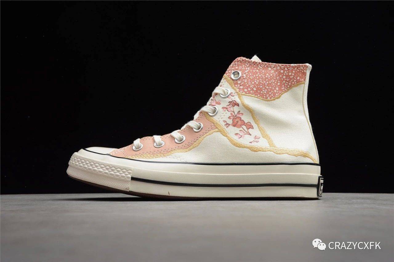 花瓣|匡威花瓣刺绣金边 Converse X WABI SABI 侘寂风帆布鞋