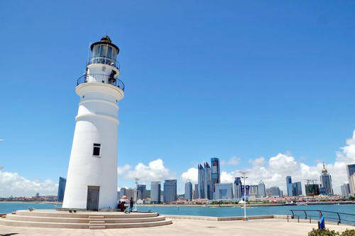 现在是青岛重要的标志性建筑和著名景点.