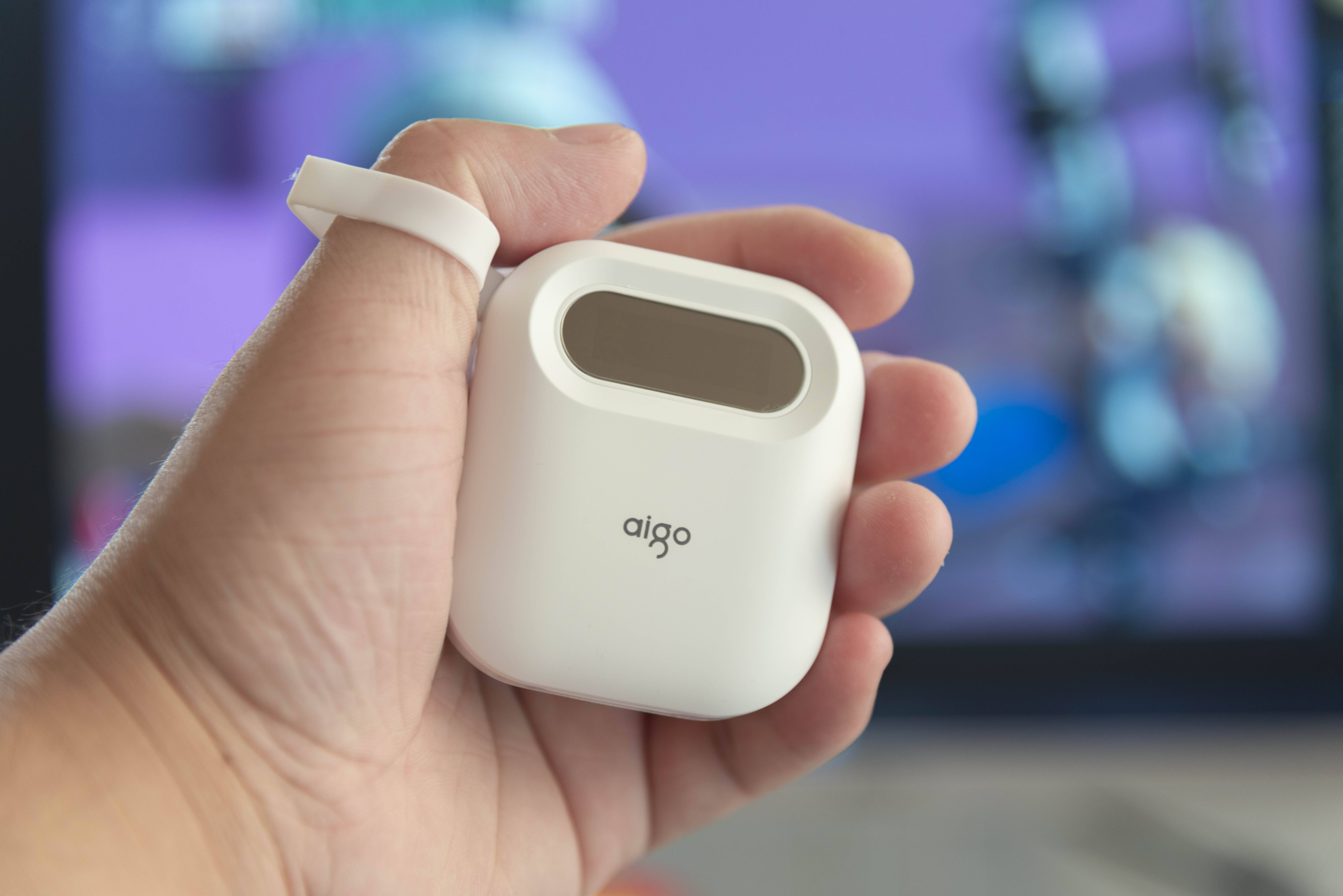 超具性价比aigot21蓝牙耳机百元级还拥有led数显屏