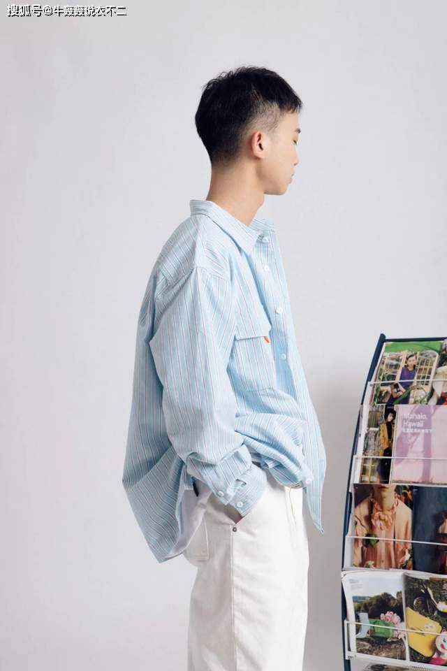 眼睛|真人改造：日常T恤短裤随便穿的男生，这份约会穿搭改造，拯救还是单身的他