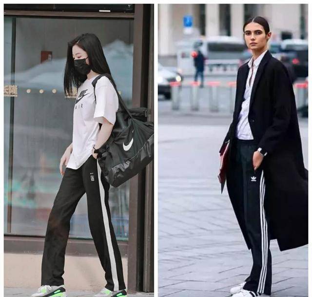 黑色|早夏搭配外套太重要!45岁梅婷走机场优雅时髦,老公发福穿短袖