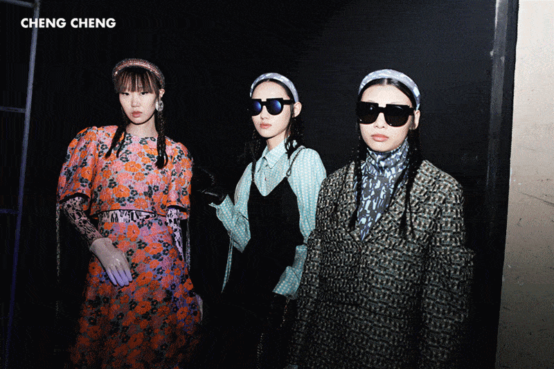 CHENG CHENG·程澄:Bloom by yourself | SS22 CFW 预览_戴花