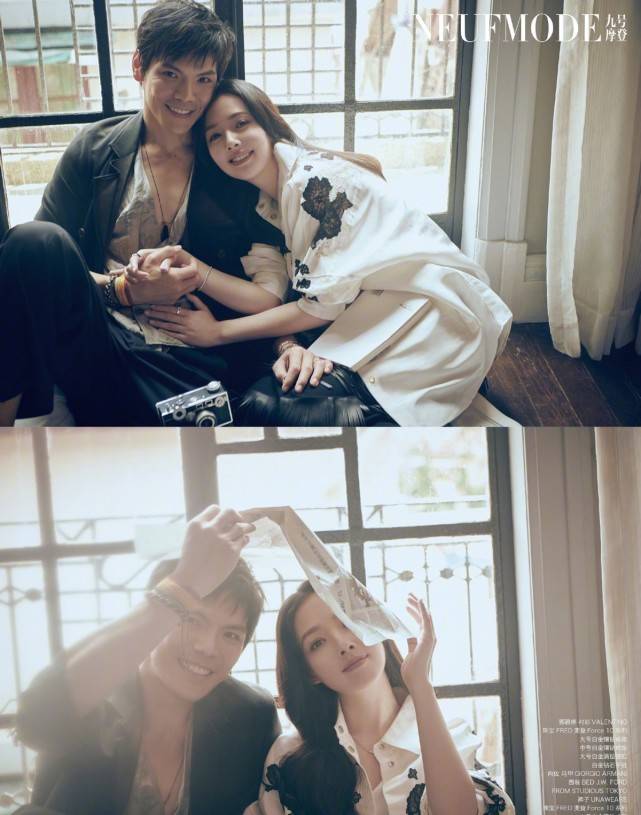 郭碧婷|郭碧婷向佐七夕大片比婚纱照还甜!小向太穿刺绣衬衣,美回巅峰