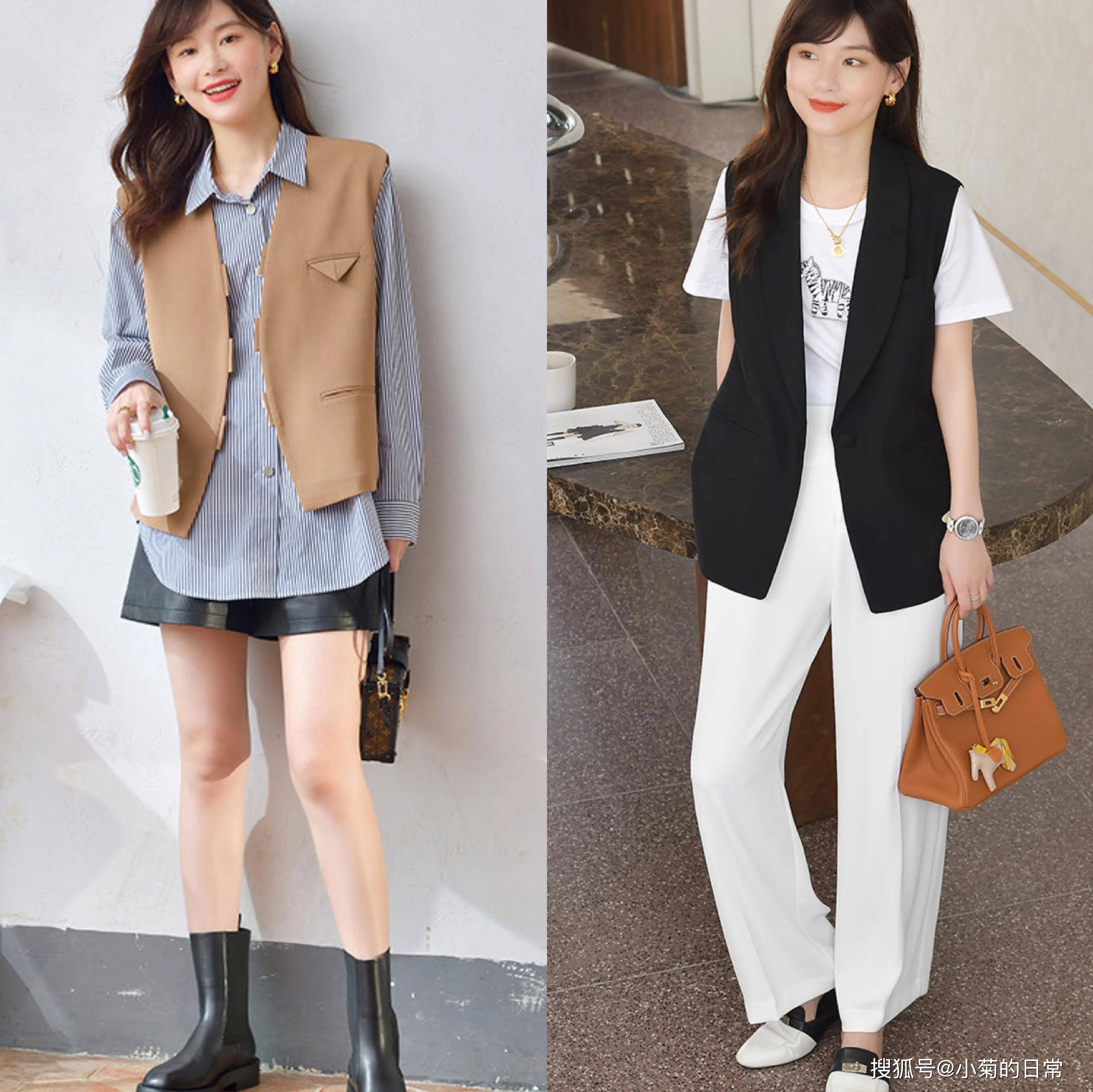 条纹|秋天的第一套装扮，就该这样子，美极了
