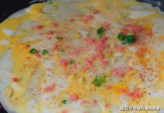 食欲|早上没时间做饭,学会这种鸡蛋饼,只需10分钟解决全家早餐