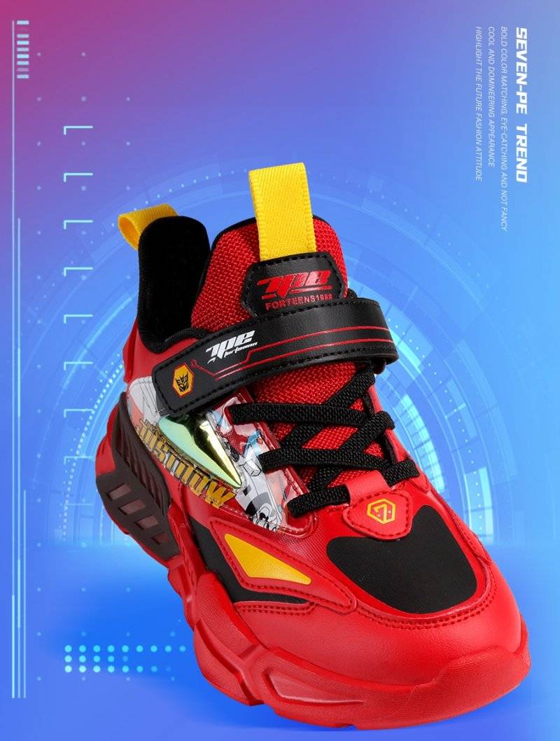 黑色|七波辉机甲潮鞋，释放脚下潮流能量