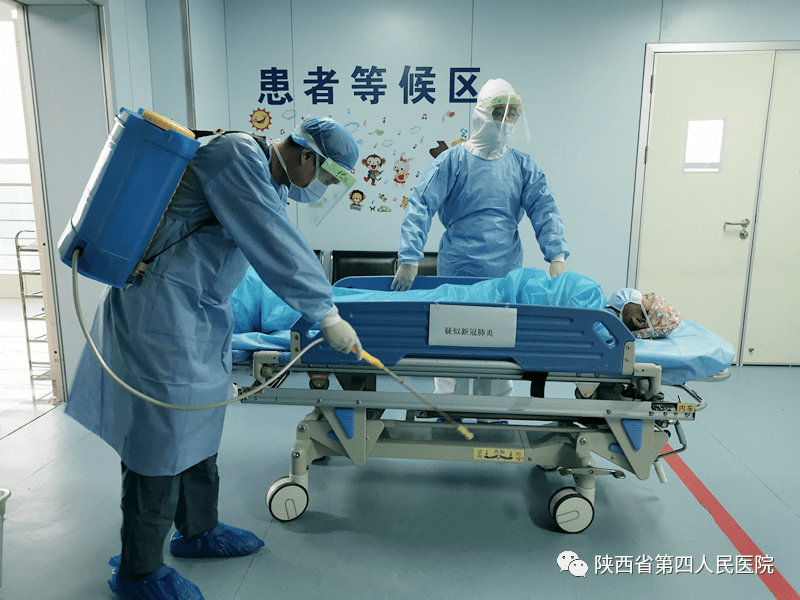 人员|陕西省第四人民医院麻醉科组织开展“疑似新冠肺炎手术”应急演练