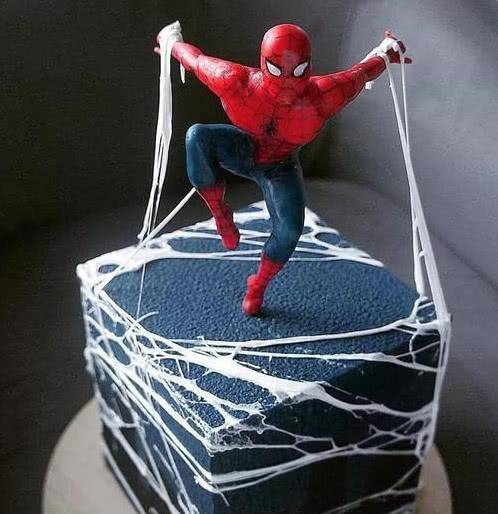 那些年我们见过的搞怪蛋糕：蜘蛛侠、蝙蝠侠，碰到最后一个都输了_迪士尼