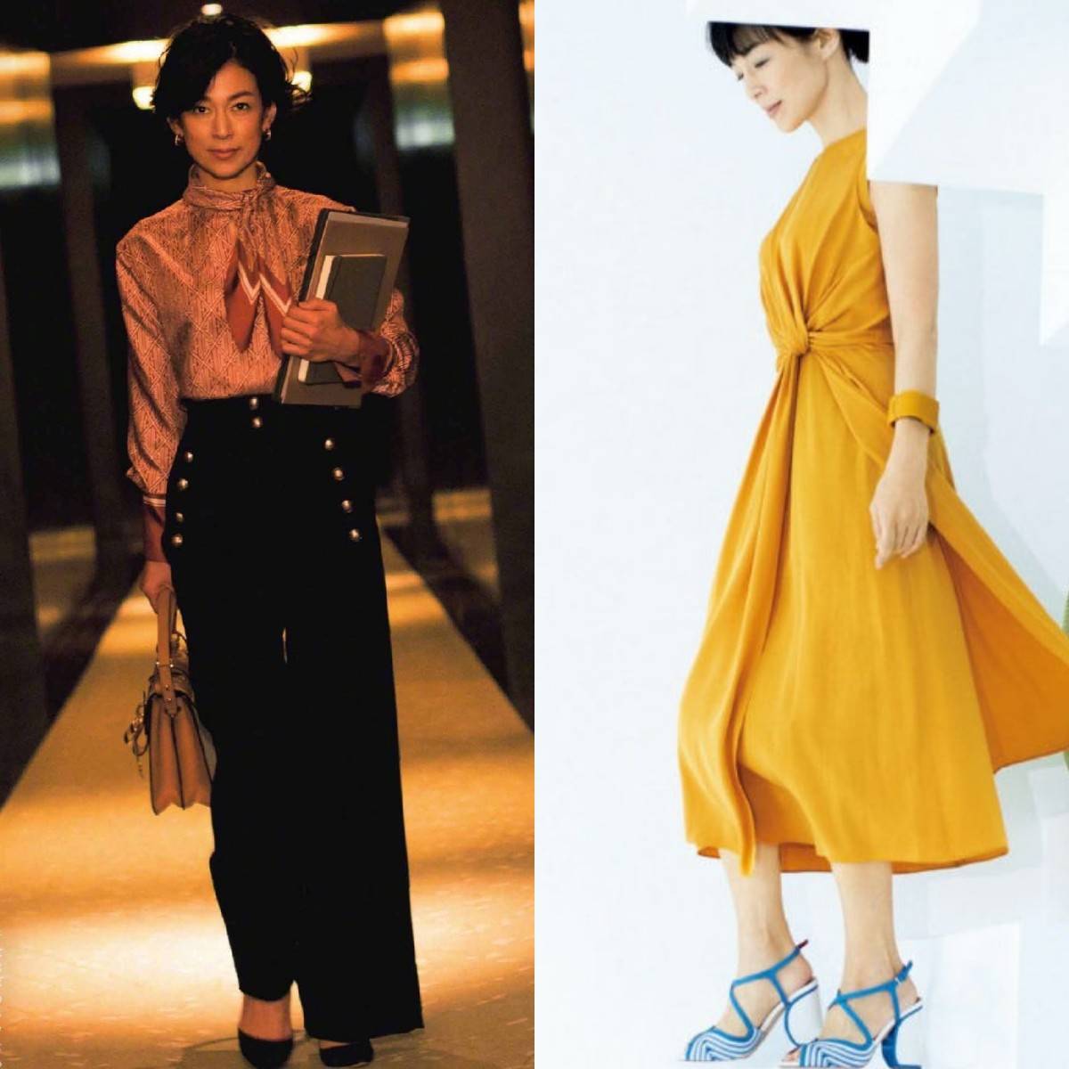 颜色|50岁还没老,穿衣别太老气!