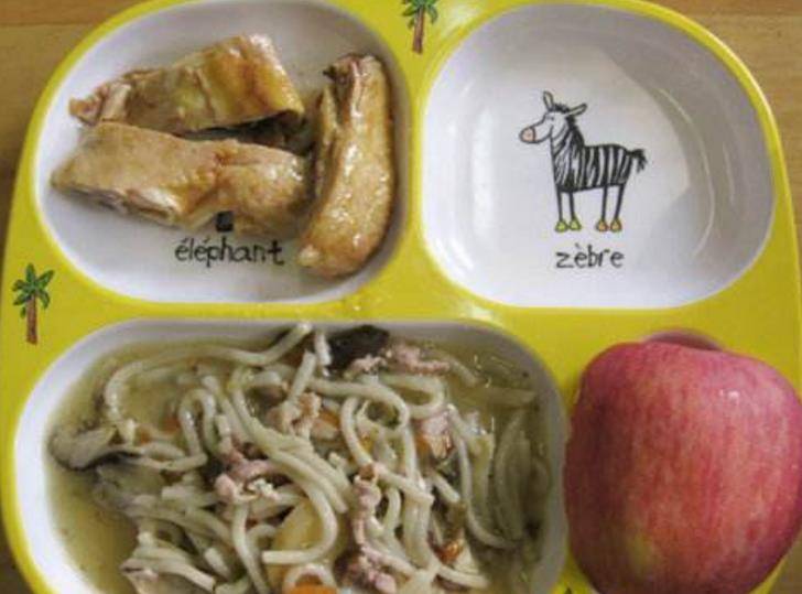 食欲|四个幼儿园的午餐，差别有点大，图3家长们怒了
