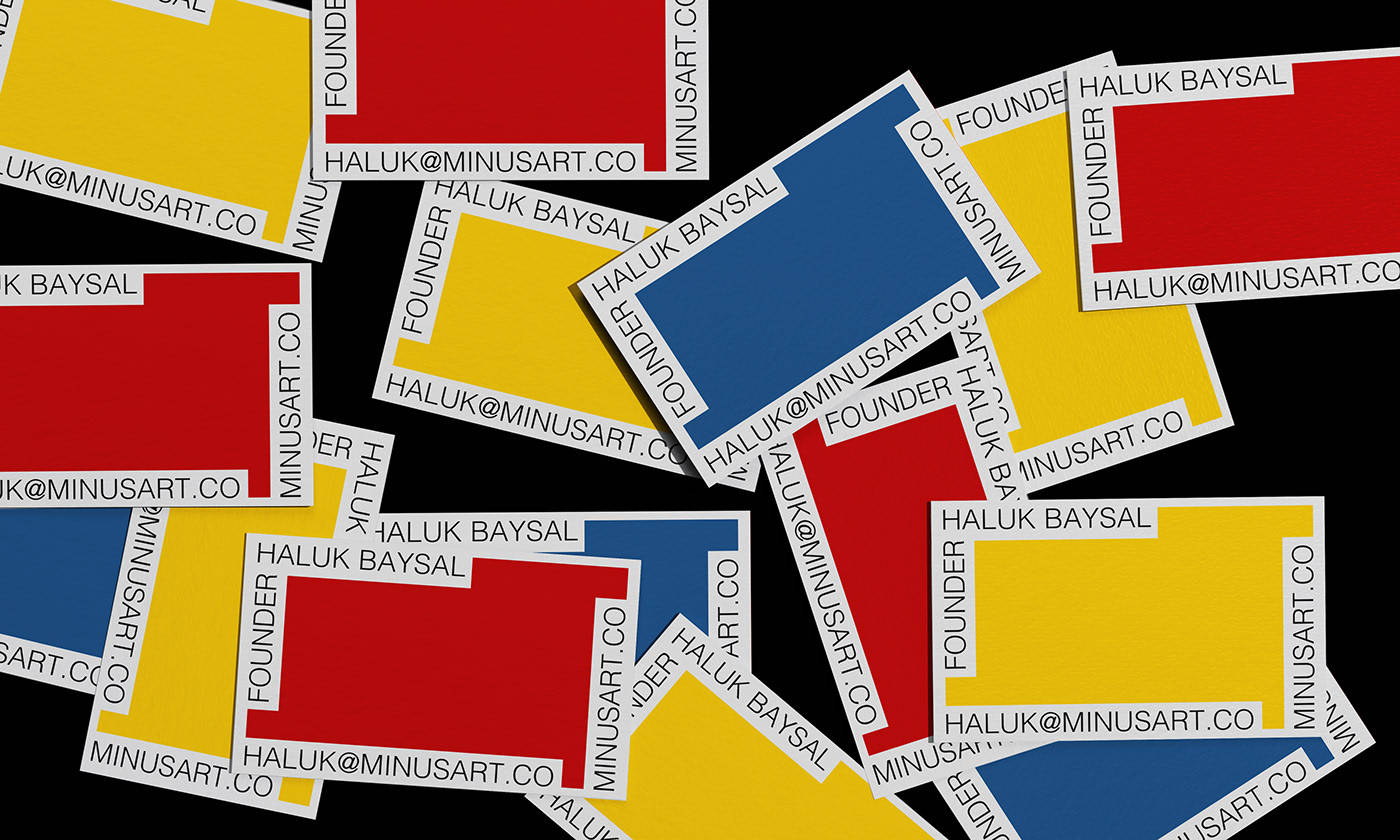 平面设计minusart悉尼艺术品牌形象设计