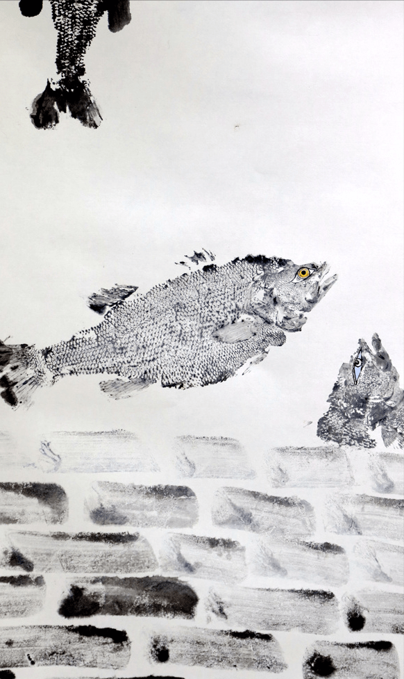 专访阜阳书画家刘梗:平时得天趣,拙朴见风骨_鱼拓