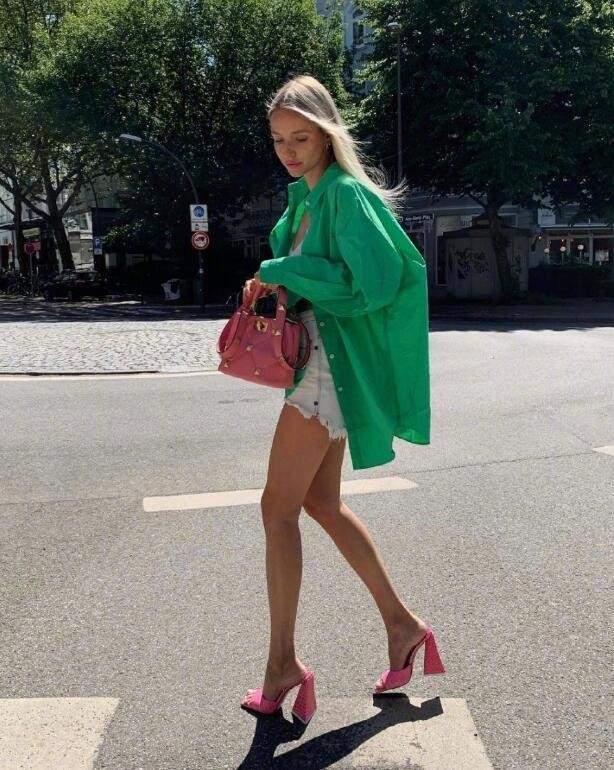 Hanne|欧洲博主Leonie Hanne女人味到极致 各种色系都能轻松驾驭